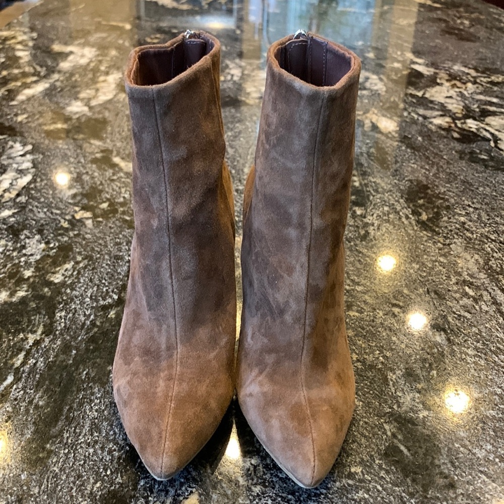 Steve Madden Ankle Boot - Carey - Size 5.5 - Brown Suede